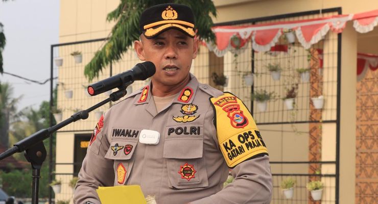 1.072 Personel dari Polres, TNI dan BKO Turun Amankan 1.689 TPS dalam Pilkada Lombok Tengah