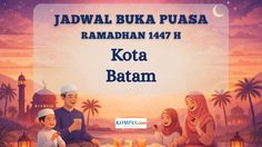Jadwal Buka Puasa Kota Batam Hari Ini, Sabtu 21 Februari 2026