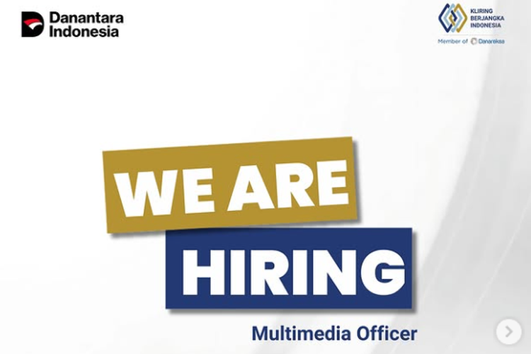 PT Kliring Berjangka Indonesia (KBI) membuka lowongan kerja untuk posisi Multimedia Officer. 