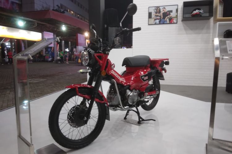 Honda CT125 di Jakarta Fair Kemayoran 2022
