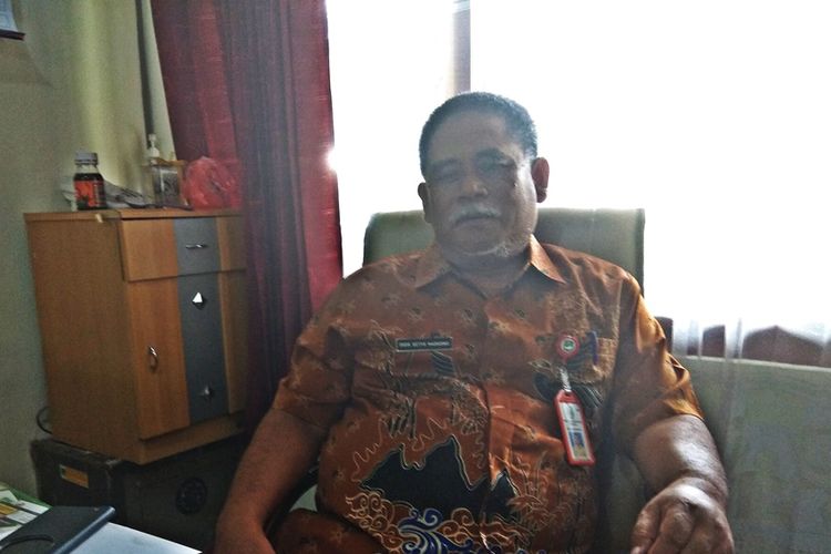 Kepala Bidang Pencegahan dan Pengendalian Penyakit (P2P) Dinas Kesehatan Kabupaten Magetan Didik Setyo Margono saat ditemui, Kamis (21/2/2019). 