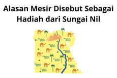 Alasan Mesir Disebut Sebagai Hadiah dari Sungai Nil