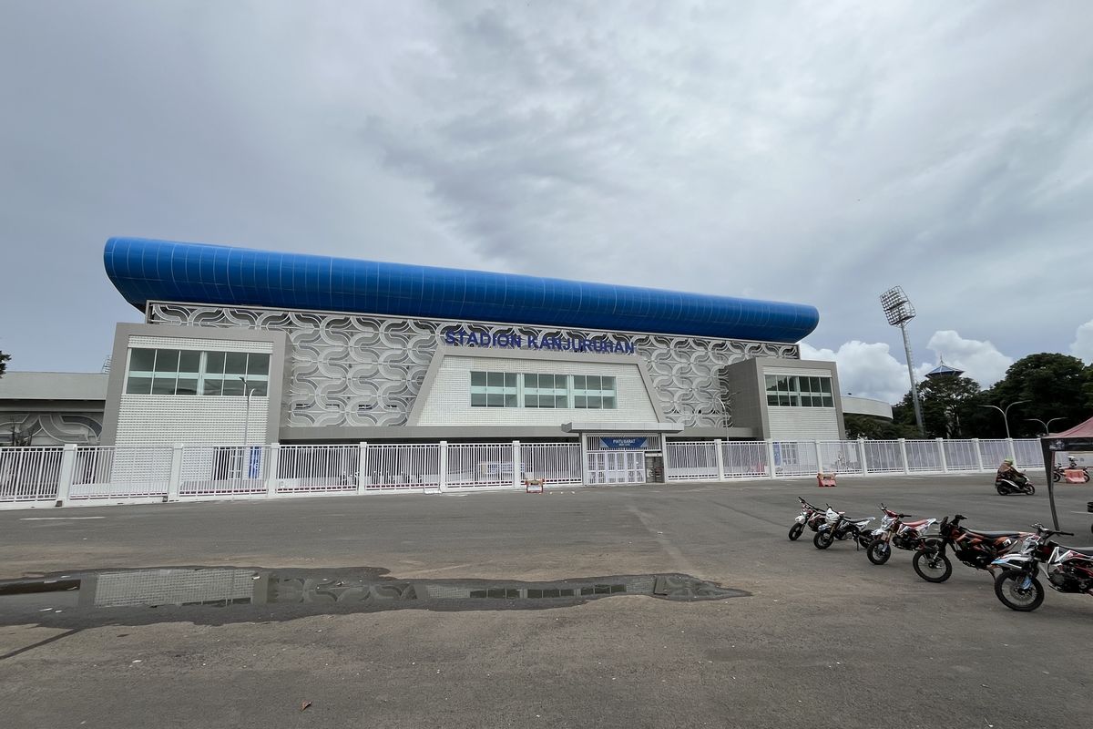 Tampilan utama Stadion Kanjuruhan.
