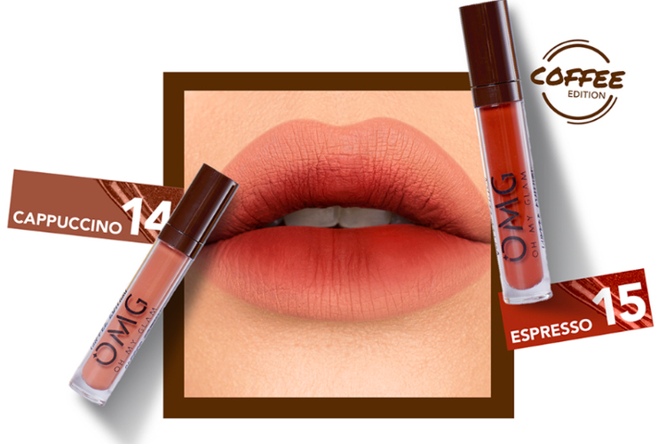 OMG Matte Kiss Lip Cream, rekomendasi lipstik ombre