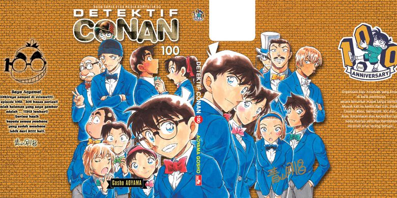 Komik Detektif Conan 100: Perseteruan FBI Dan Organisasi Baju Hitam ...