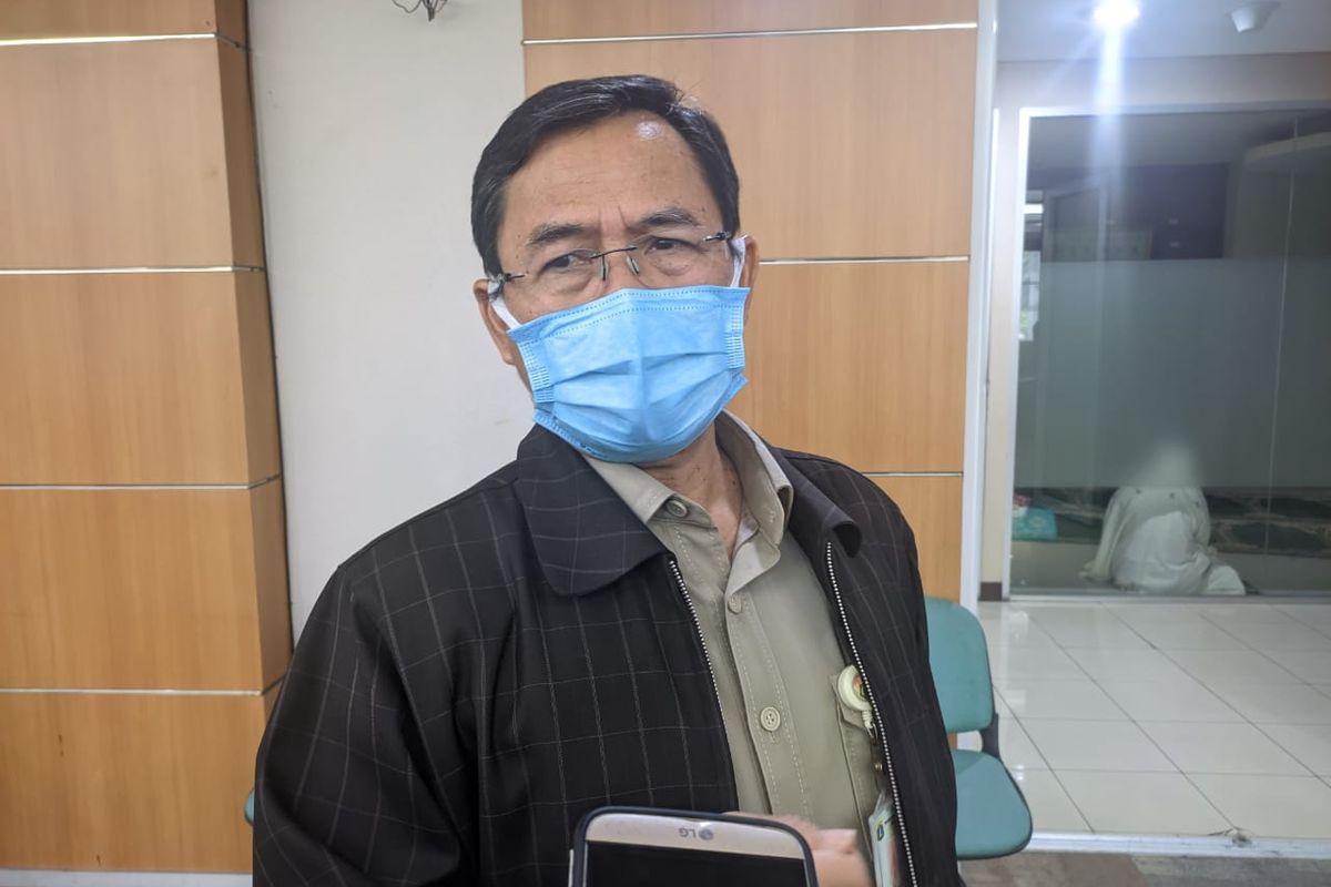 Kepala Dinas Sumber Daya Air DKI Jakarta Yusmada Faizal saat ditemui usai rapat kerja bersama DPRD DKI Jakarta di Kebon Sirih, Jakarta Pusat, Selasa (1/3/2022).