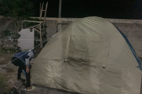 Dampak Gempa M 4,3 Cianjur Selasa Dini Hari, 10 Rumah Rusak, Warga Dirikan Tenda Tak Berani Masuk Rumah
