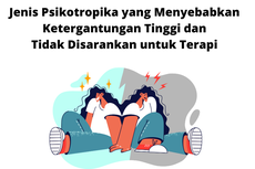 Jenis Psikotropika yang Menyebabkan Ketergantungan Tinggi dan Tidak Disarankan untuk Terapi