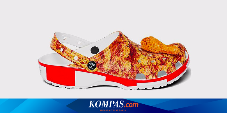 Kolaborasi Crocs  x KFC Hasilkan Sepatu  Beraroma Ayam Goreng
