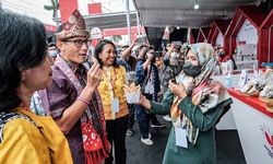 Program BKSS Bantu Tingkatkan Omzet Pelaku UMKM Sumsel, Menparekraf Beri Apresiasi