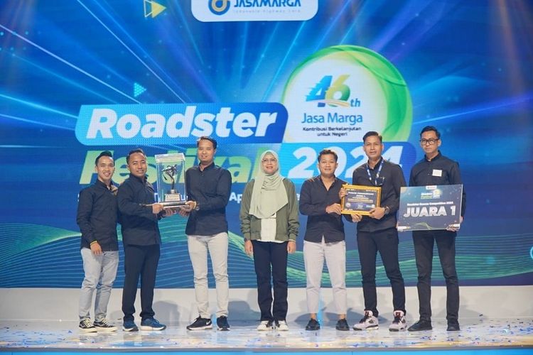 PT Jasa Marga (Persero) Tbk merayakan peringatan puncak Hari Ulang Tahun (HUT) ke-46 di Roadster Festival 2024 yang digelar di Jakarta pada Jumat (1/3/2024). 