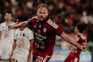 Jort van der Sande Cetak Hattrick untuk Bali United, Percaya Gol Akan Datang