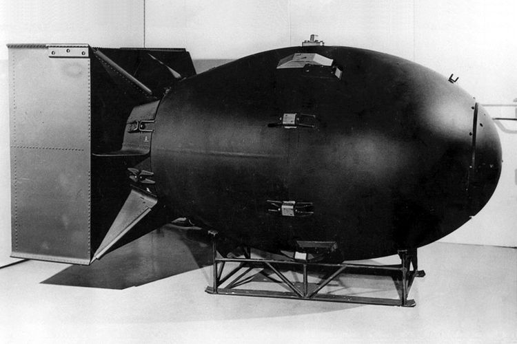 Bom Fat Man yang dijatuhkan di Nagasaki