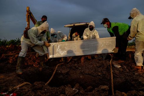 UPDATE: Tambah 1.245, Pasien Covid-19 yang Meninggal Kini 118.833