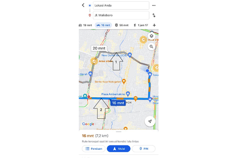 7 Cara Gunakan Google Maps untuk Mencari Lokasi Parkir