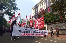 Peringati Kudatuli, Massa PDI-P "Long March" Menuju Komnas HAM