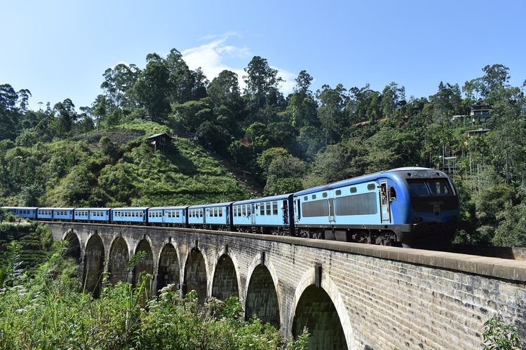 ILUSTRASI - Kereta di Sri Lanka