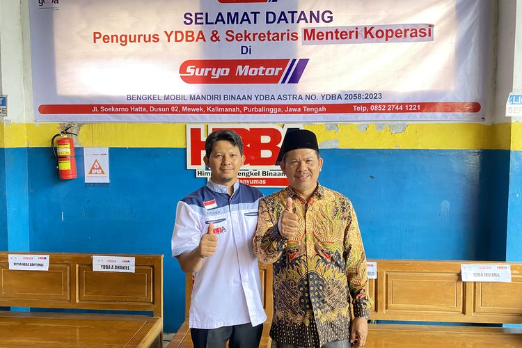 Sutikno dan Nastikun Owner Bengkel Suryo Motor