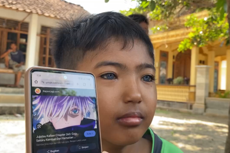 Fernando Pratama, bocah Madiun bermata biru.