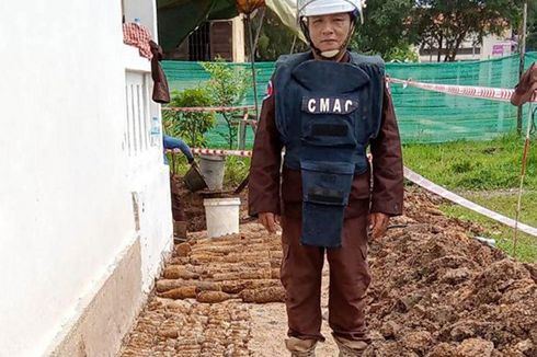 2.000 Lebih Bahan Peledak Era Perang Saudara Ditemukan di Sekolah Kamboja