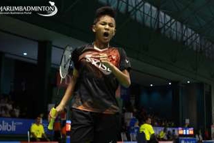 Tunggal putra Indonesia pada kategori U-15, Muhamad Akbar Firdaus, menembus final turnamen  Blibli.com Badminton Asia U17 & U15 Junior Championships 2016.