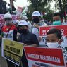 Diduga Memprovokasi, 11 Peserta Aksi Bela Palestina di Depan Kedubes AS Diamankan Polisi