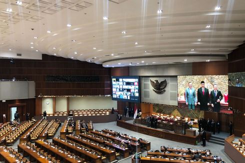 Rapat Paripurna DPR Dihadiri 40 Anggota Dewan secara Fisik, 200 Lainnya Virtual