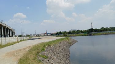 Waduk Rawa Malang Jakut Tercemar Limbah, Warga Enggan Berolahraga