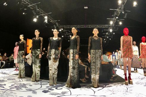 Koleksi Batik Lorong Waktu Permanis Penutupan JF3 Fashion Festival 2022