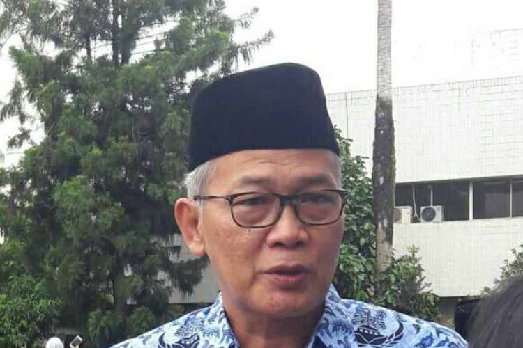 Sekretaris Jenderal Kementan Hari Priyono usai upacara peringatan hari Pancasila 1 Juni di lapangan kantor pusat Kementan, Ragunan, Jakarta Selatan, Kamis (1/6/2017). 