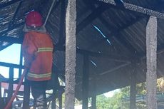 4 Rumah Panggung di Sumbawa Hangus Terbakar