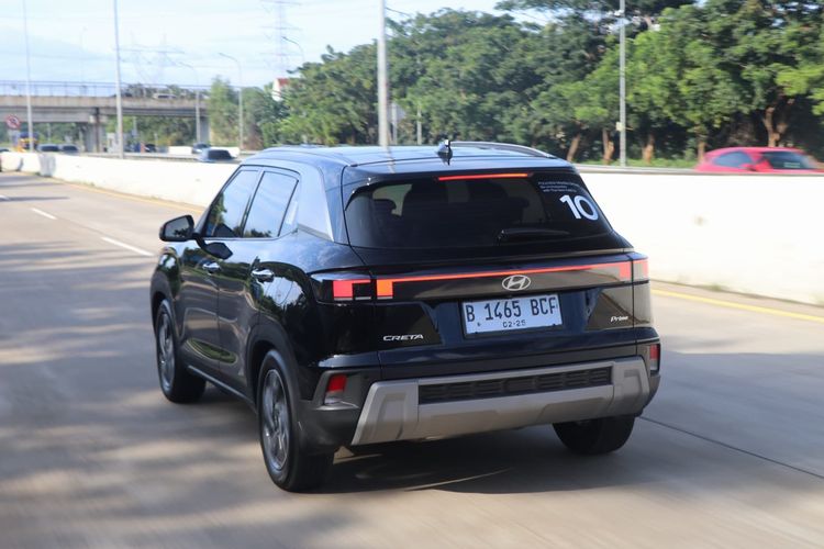 Tampak belakang Hyundai Creta Prime 2025
