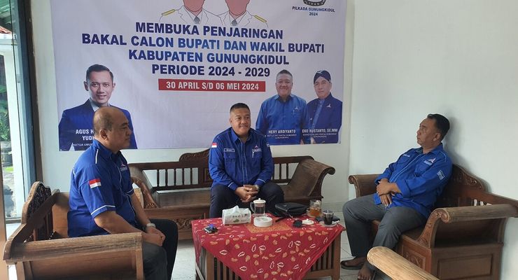 Buka Pendaftaran Pilkada, Demokrat Gunungkidul Ingin Ada Calon Perempuan
