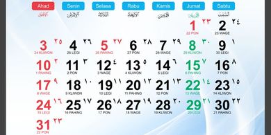 Download Kalender Hijriah 2027 Kemenag, Lengkap dengan Tanggal Merah Libur Nasional