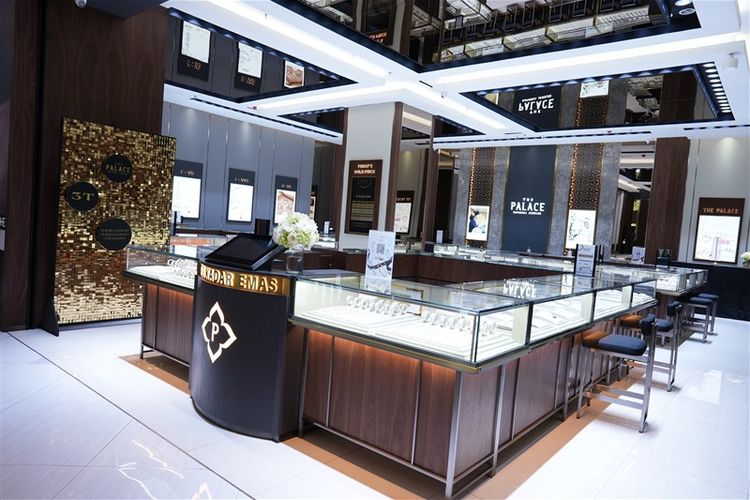 Gerai The Palace Jeweler di Cibinong City Mall, Bogor