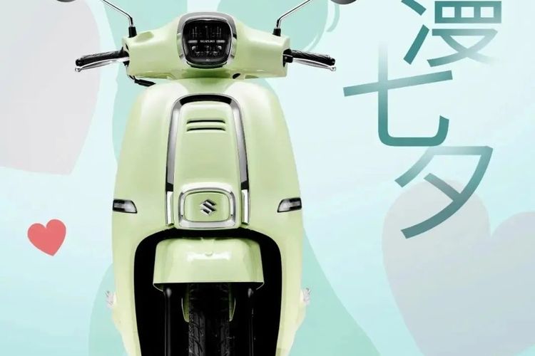 Suzuki US125 baru yang akan meluncur di China