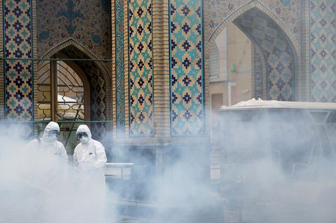 Kota Suci Islam Syiah di Iran Ditutup karena Wabah Virus Corona