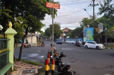 2 Tiang Lampu Lalu Lintas di Yogyakarta Hilang, Diduga Dicuri