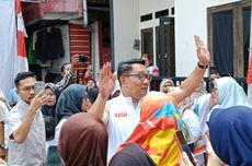 Ridwan Kamil Disambut Histeris Ibu-ibu di Gandaria, Lengan sampai Kena Cakar