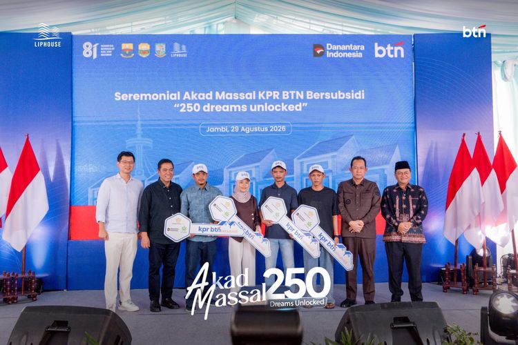250 Keluarga Serentak Akad KPR Bersubsidi, Developer LIP House Jambi Gelar Acara Meriah di Grand Citra Asri Pudak