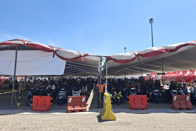 Puncak Arus Mudik Siang Hari di Ciwandan Lengang, Waktu Tunggu 30 Menit untuk Masuk Kapal