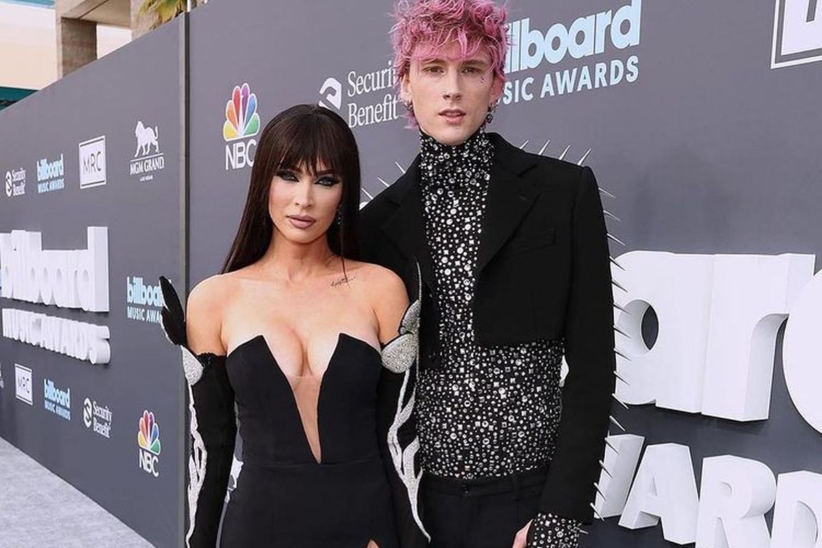Machine Gun Kelly dan Megan Fox di Biillboard Music Awards 2022