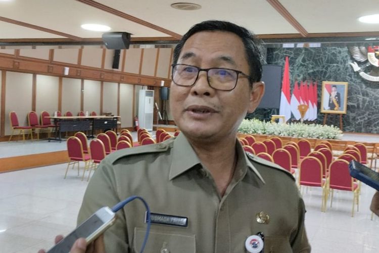 Kepala Dinas SDA DKI Jakarta Yusmada Faizal saat ditemui di Balai Kota DKI Jakarta, Senin (3/7/2023).