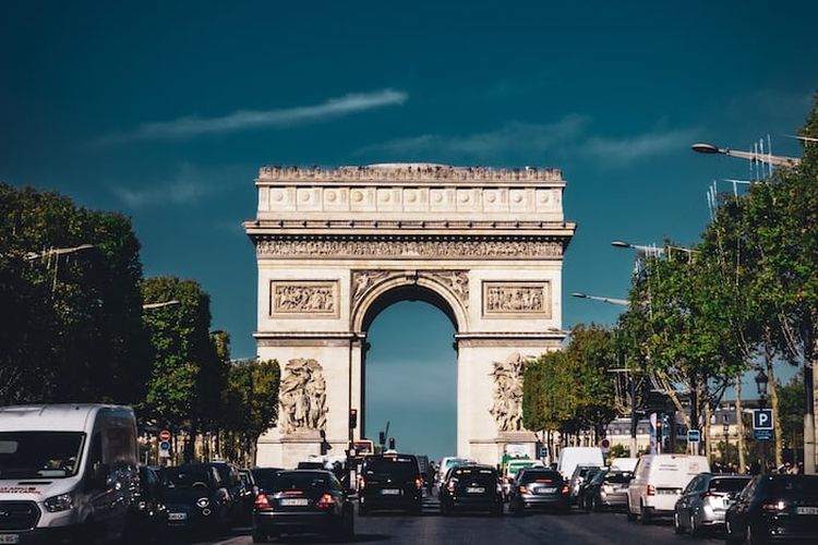 Arch de Triomphe, Paris, Perancis