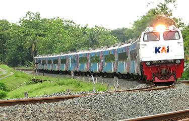 Kereta PT KAI.
