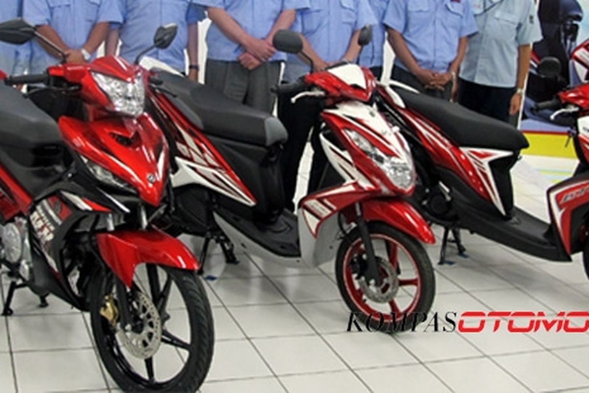 Tiga model Yamaha diluncurkan secara bersama di tahun ular air