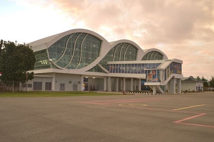 Bandara Mopah di Kota Merauke, Papua.