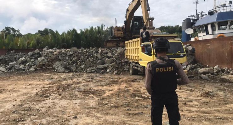 Pembangunan IKN Dimulai, Material Mulai Berdatangan, Ops Nusantara Lakukan Pengamanan