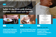 [POPULER TREN] Daftar RS dan Klinik yang Abaikan Instruksi Jokowi soal Tarif PCR di Bawah Rp 550.000