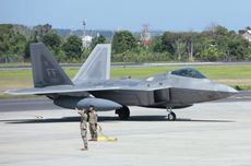 4 Pesawat Siluman AS F-22 Raptor Mendarat di Indonesia untuk Pertama Kalinya